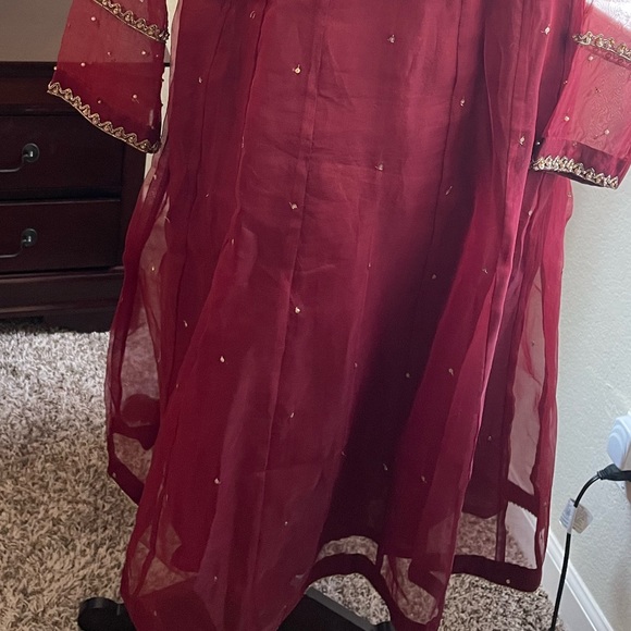 Pakistani Designer Dress 3Pc - Picture 6 of 6